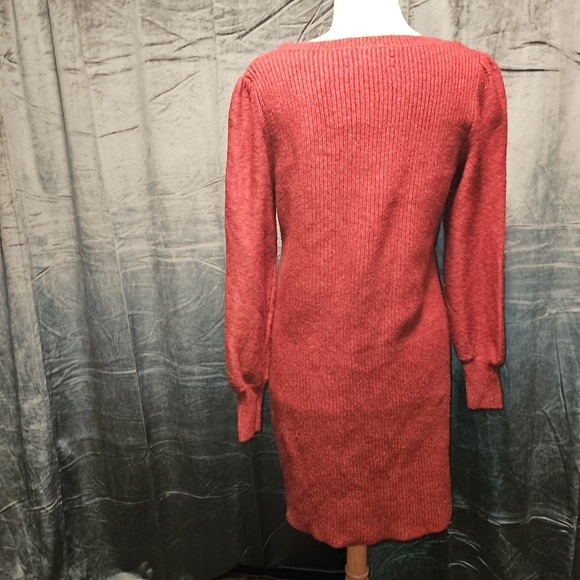 LOFT Cableknit Sweater Dress - Picture 3 of 5